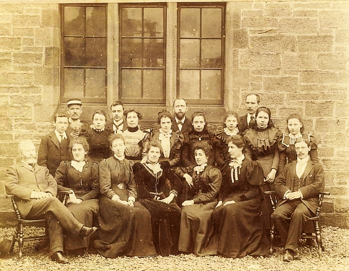 Mitchell and staff